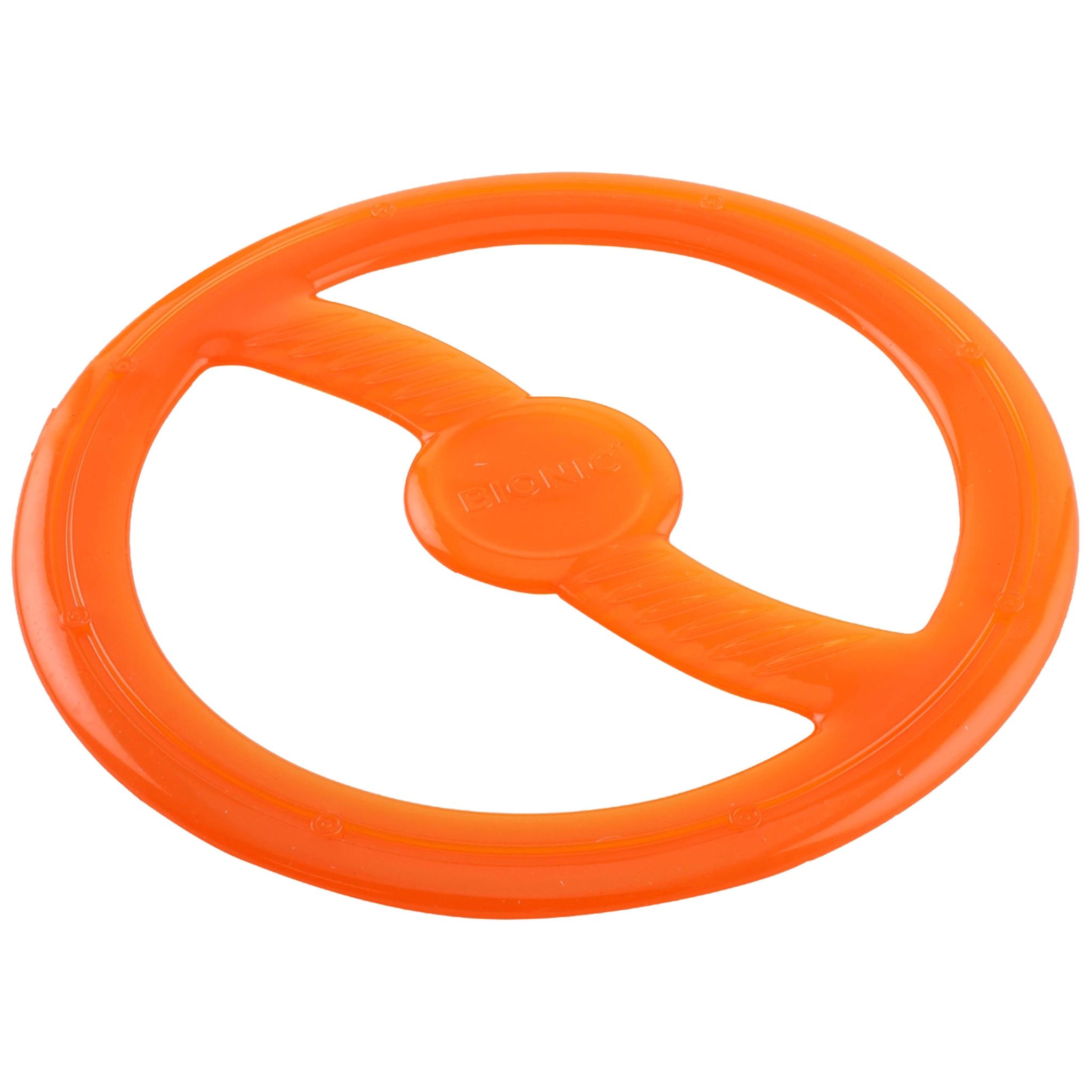 BIONIC Jouet anneau à rapporter en caoutchouc orange 23cm pour chien 1 pièce