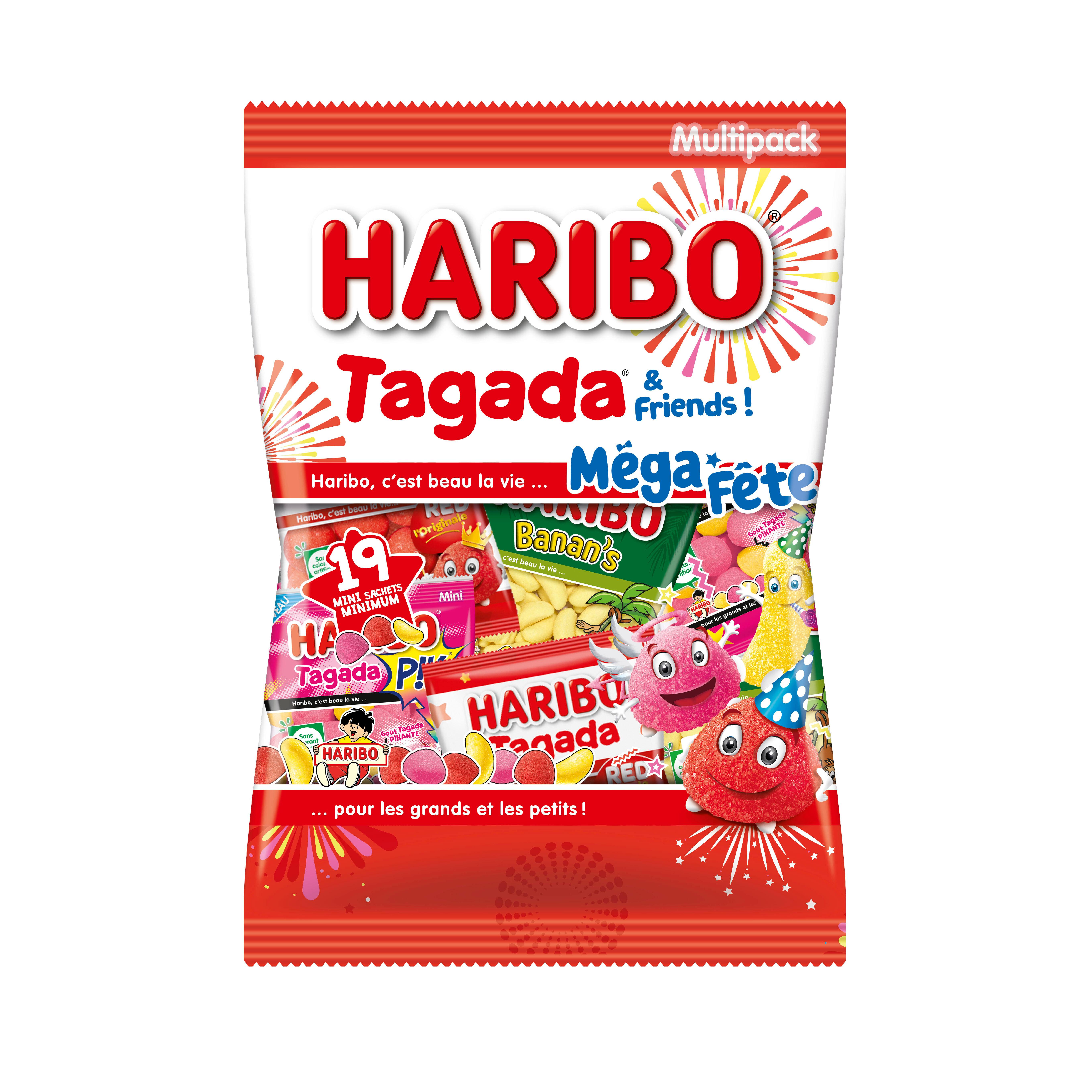 HARIBO Tagada bonbons gélifiés aux fruits 660g
