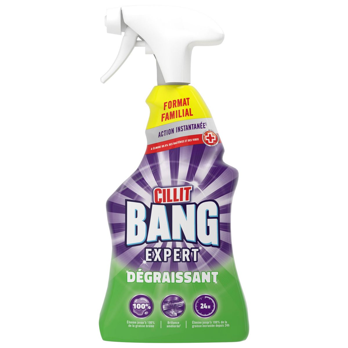 CILLIT BANG Pistolet nettoyant dégraissant format familial 1l