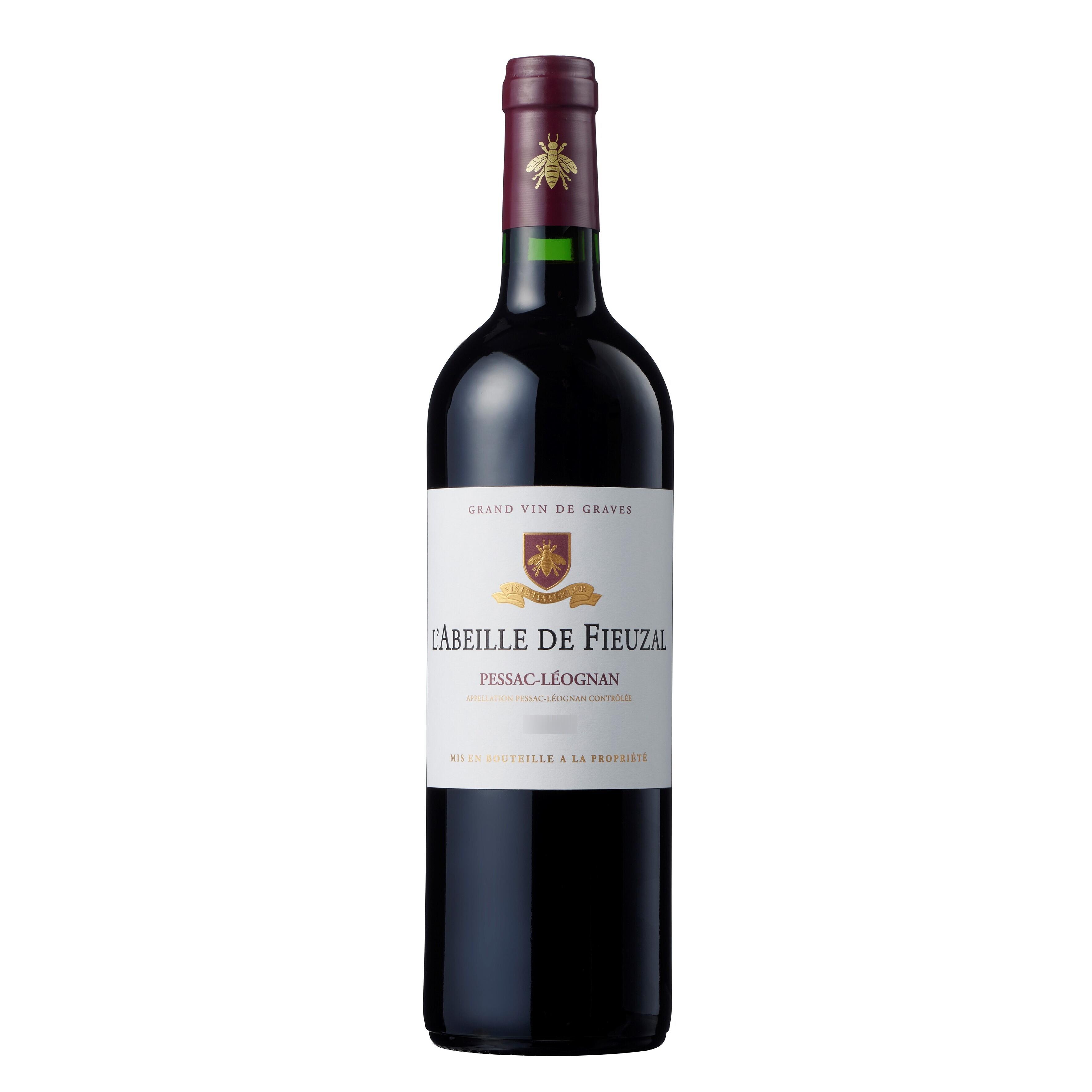 Voir la diapositive 2 : Vin l'abeille de fieuzal rouge 2020 75cl