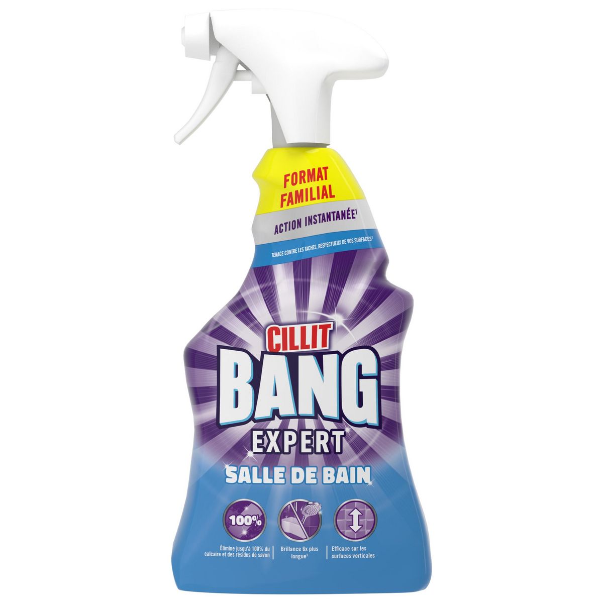 CILLIT BANG Nettoyant anti-calcaire salle de bain 1l