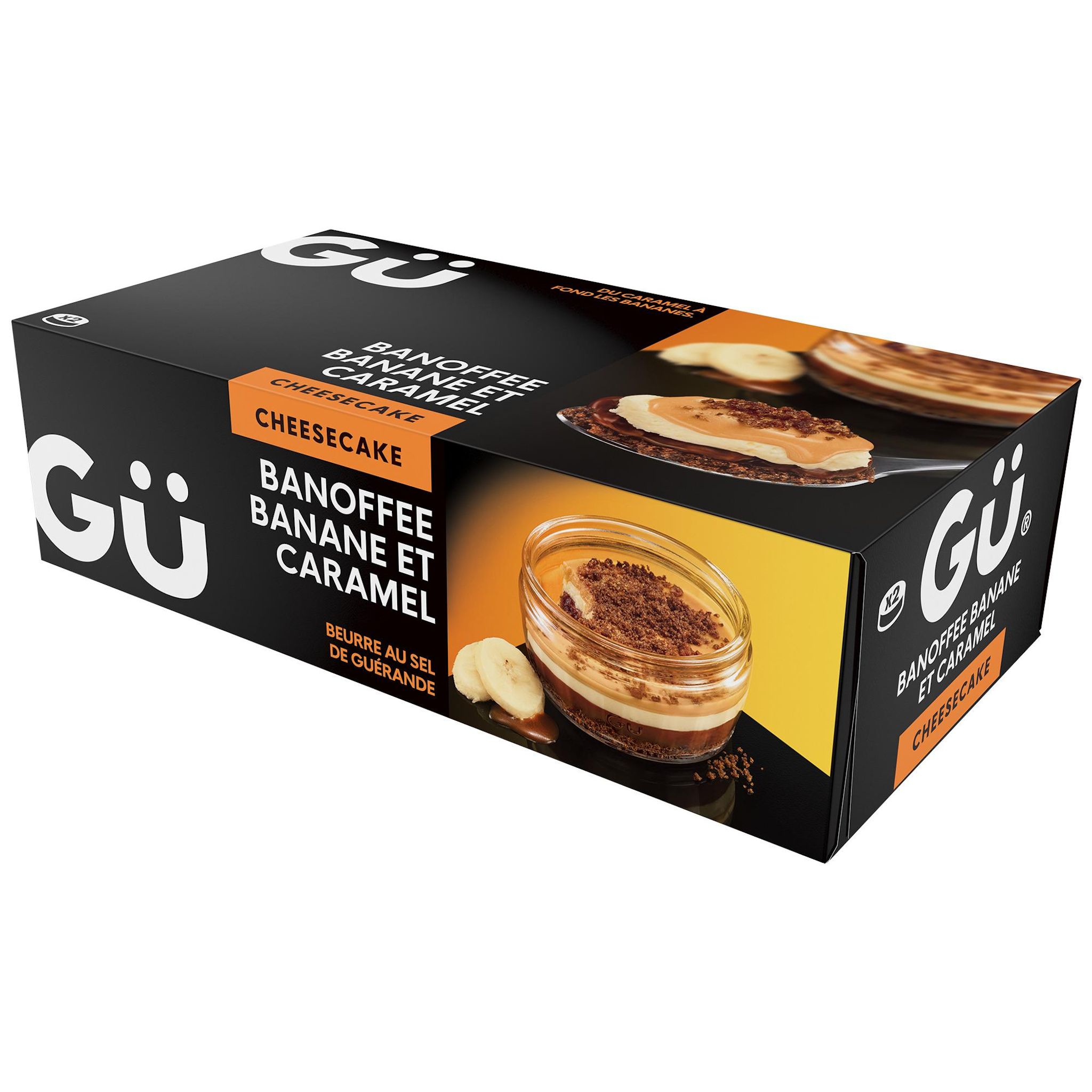 GU Inspiration banoffee crème dessert banane caramel 2x86g