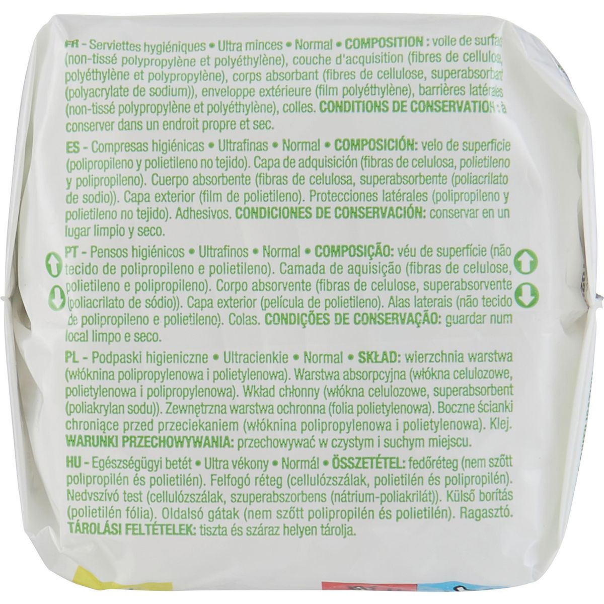 POUCE Serviettes hygiéniques ultra mince 14 serviettes