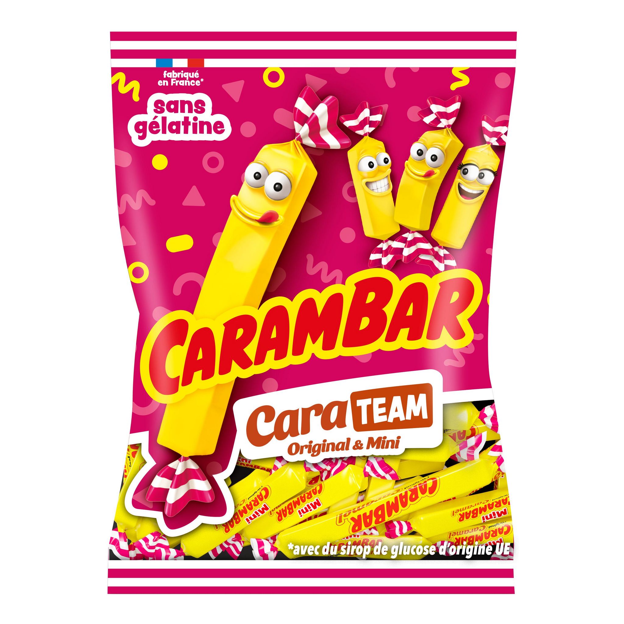 CARAMBAR Bonbons mini au caramel 350g