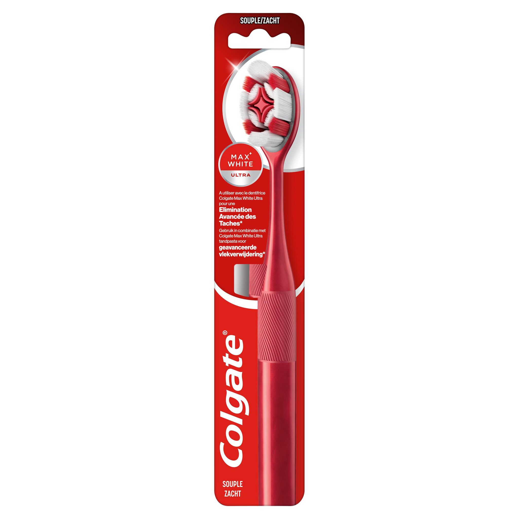 COLGATE Max white ultra brosse à dents souple 1 pièce
