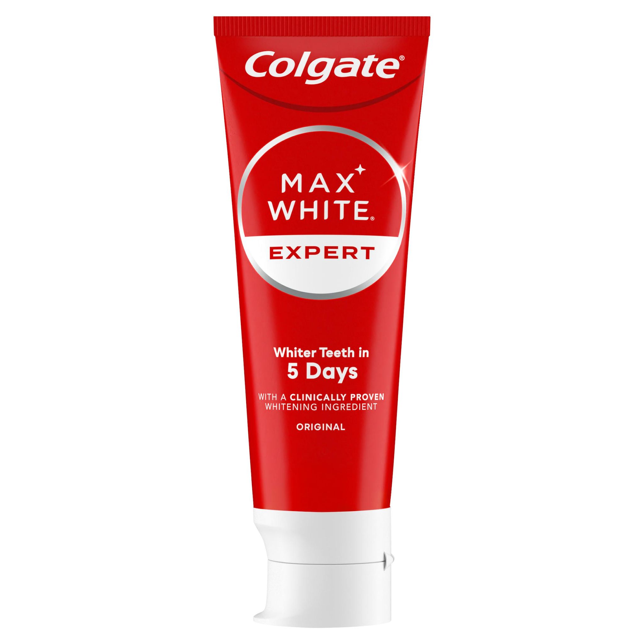 Voir la diapositive 2 : COLGATE Max white dentifrice blancheur expert 75ml