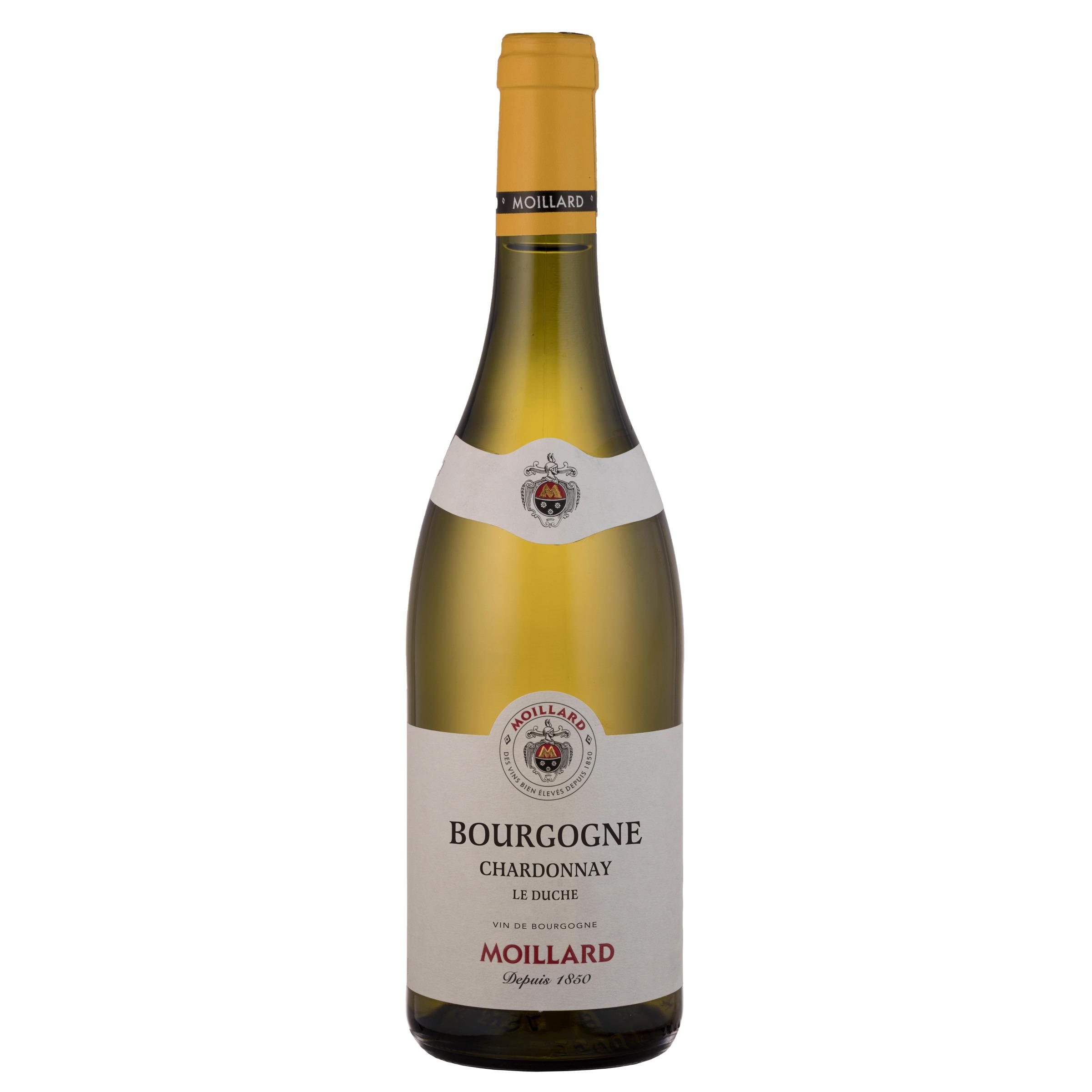 Voir la diapositive 2 : AOP Bourgogne Chardonnay Moillard blanc 75cl