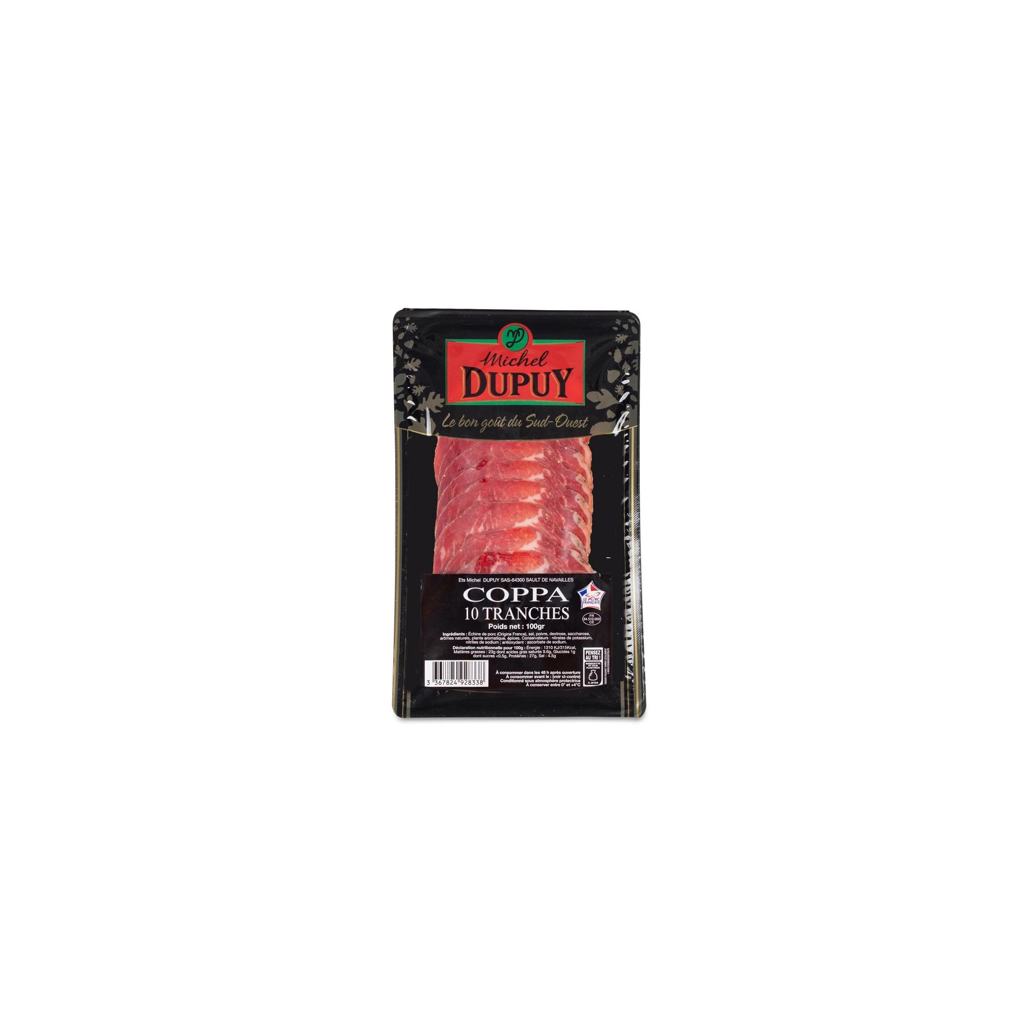 MICHEL DUPUY Coppa 10 tranches 100g