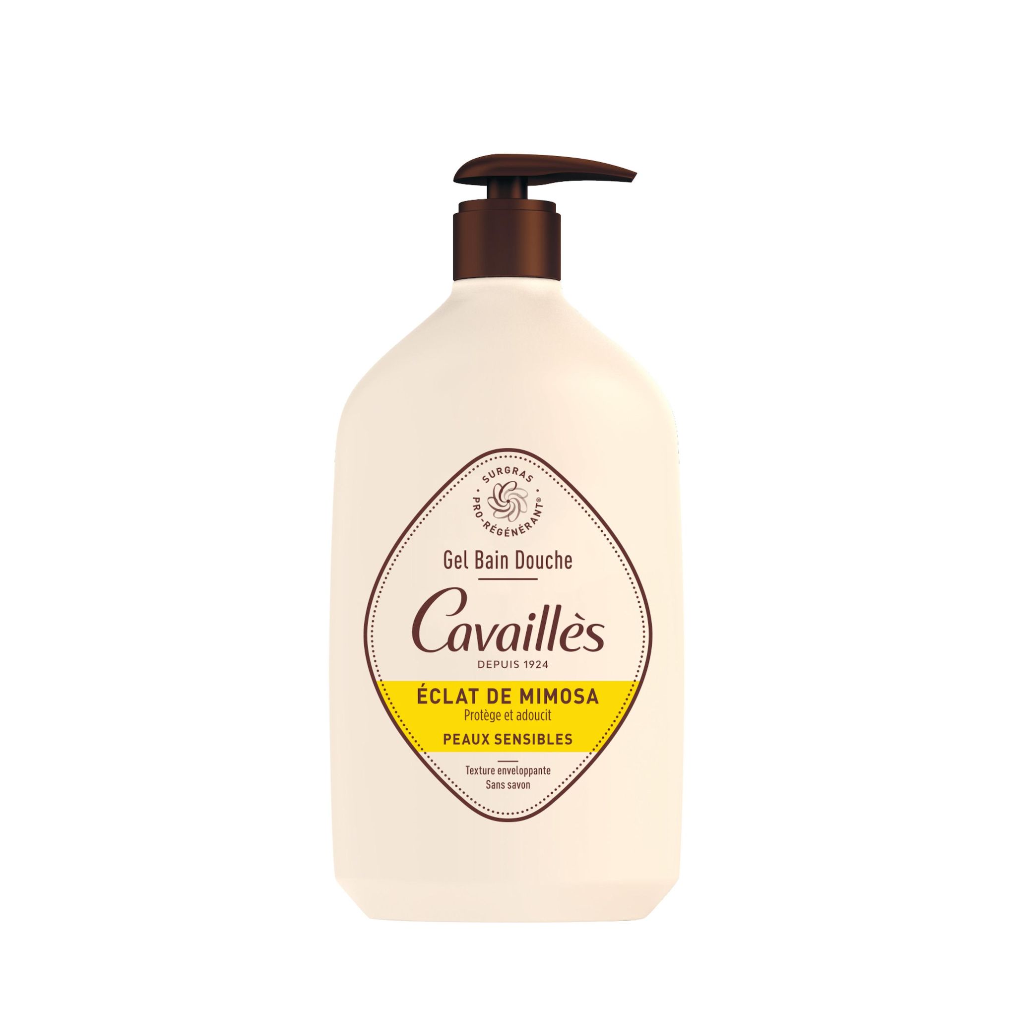 ROGE CAVAILLES Gel bain douche éclat de mimosa 1l