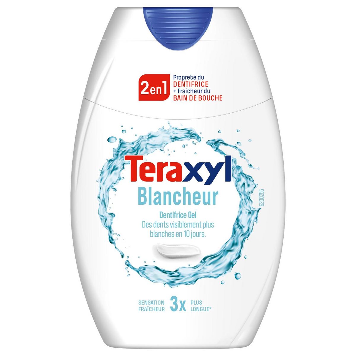 TERAXYL Dentifrice gel blancheur+bain de bouche 75ml