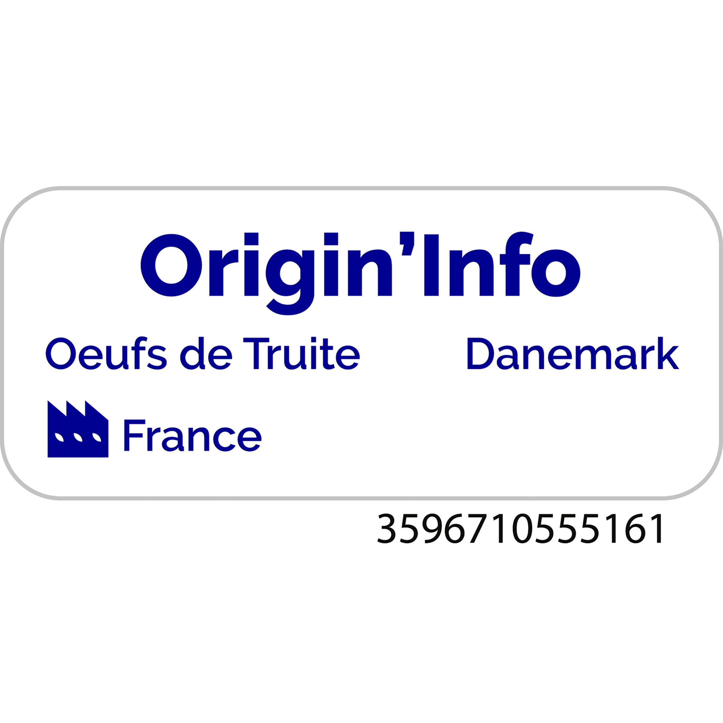 Voir la diapositive 4 : AUCHAN Oeufs de truite 80g