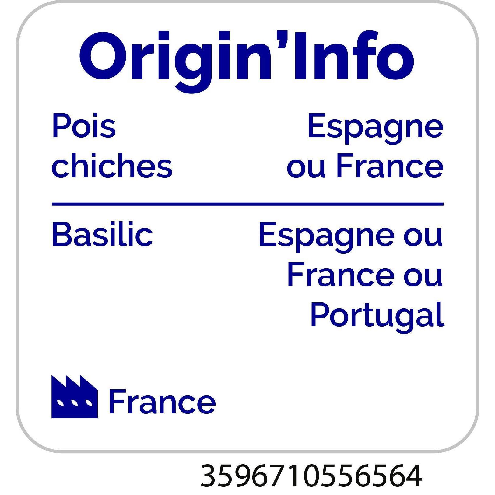Voir la diapositive 4 : AUCHAN COLLECTION Houmous basilic 180g