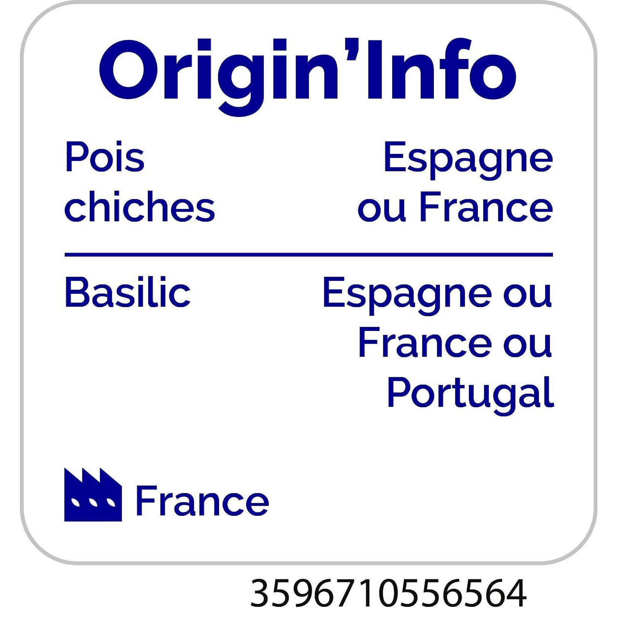 Voir la diapositive 4 : AUCHAN COLLECTION Houmous basilic 180g