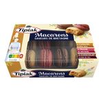 TIPIAK Macarons saveurs de bretagne avec ganache fondante 105g