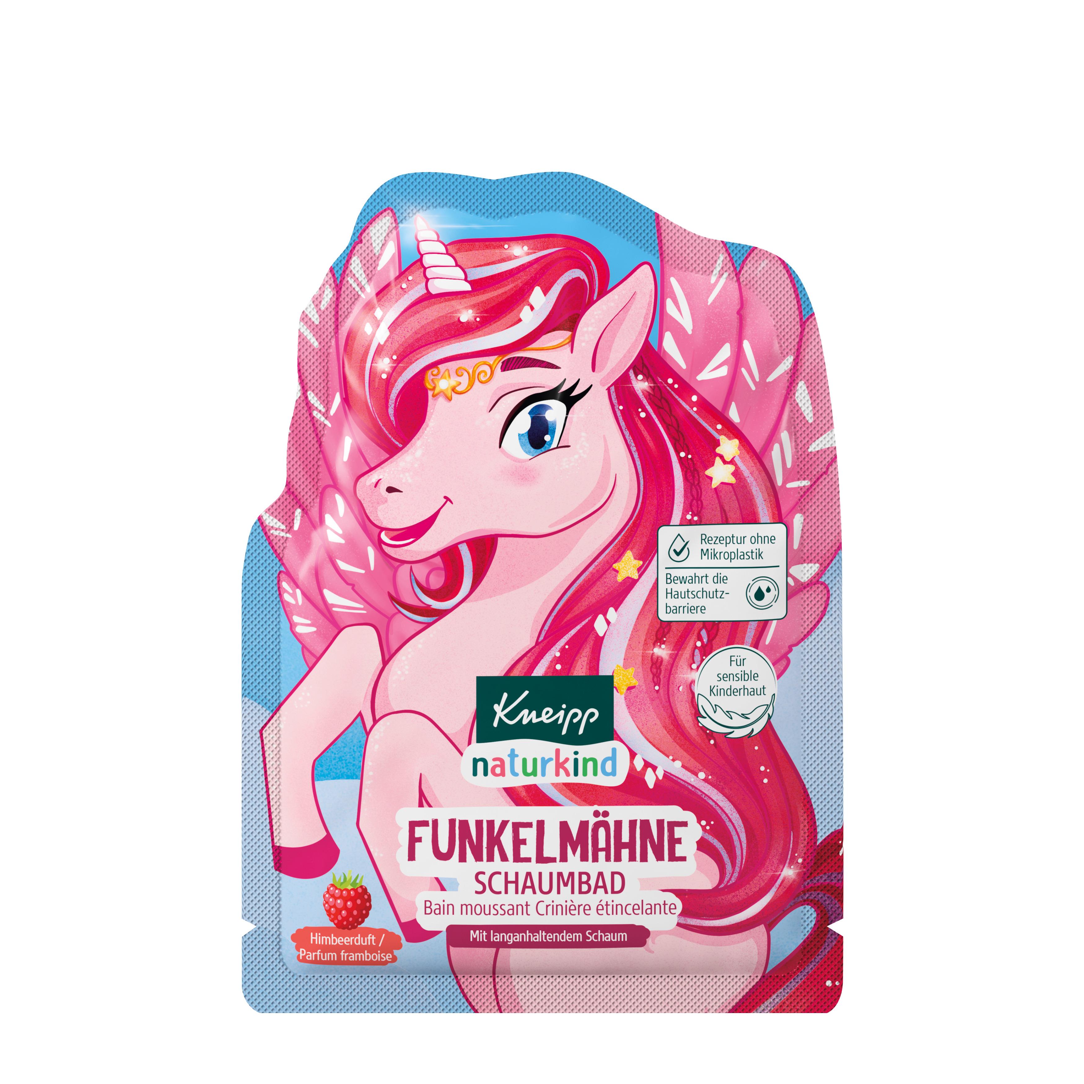 KNEIPP Bain moussant crinière étincelante enfant parfum framboise 40ml