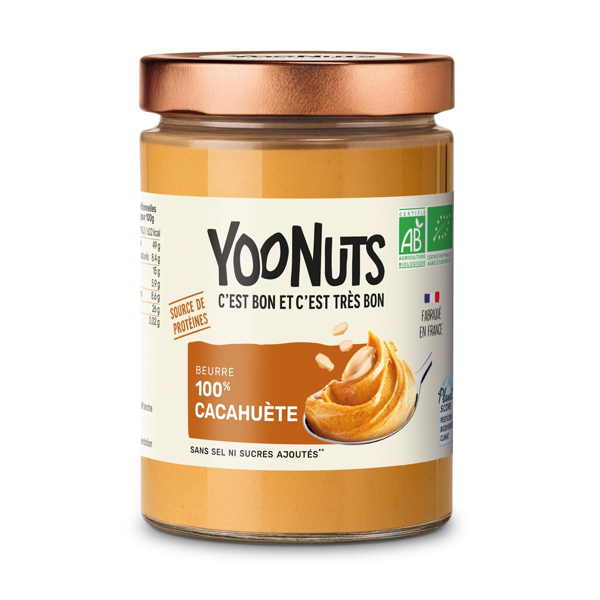 MANGER JUSTE Beurre de cacahuète bio 300g