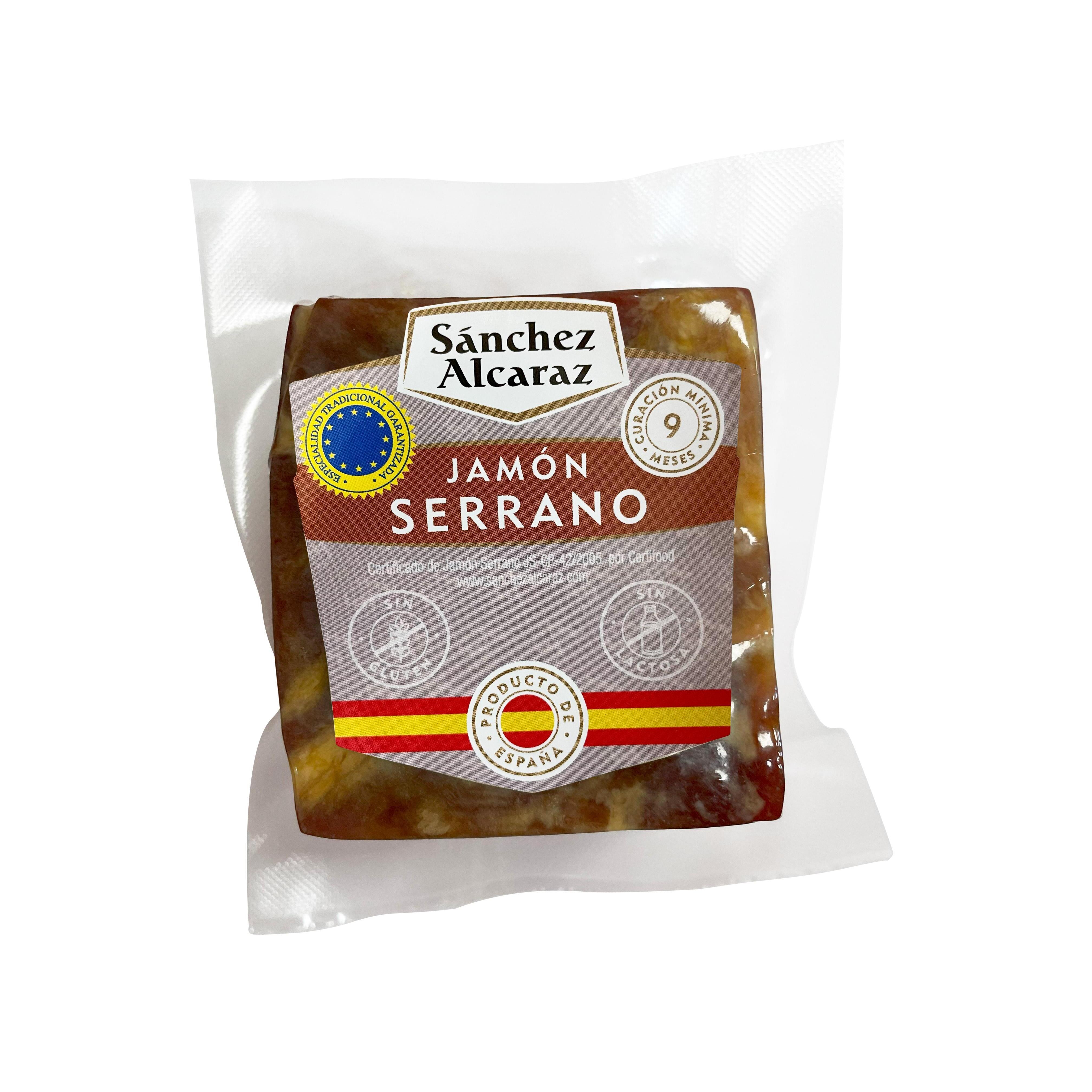 SANCHEZ ALCARAZ Quart de jambon serrano à cuire origine espagne 400g