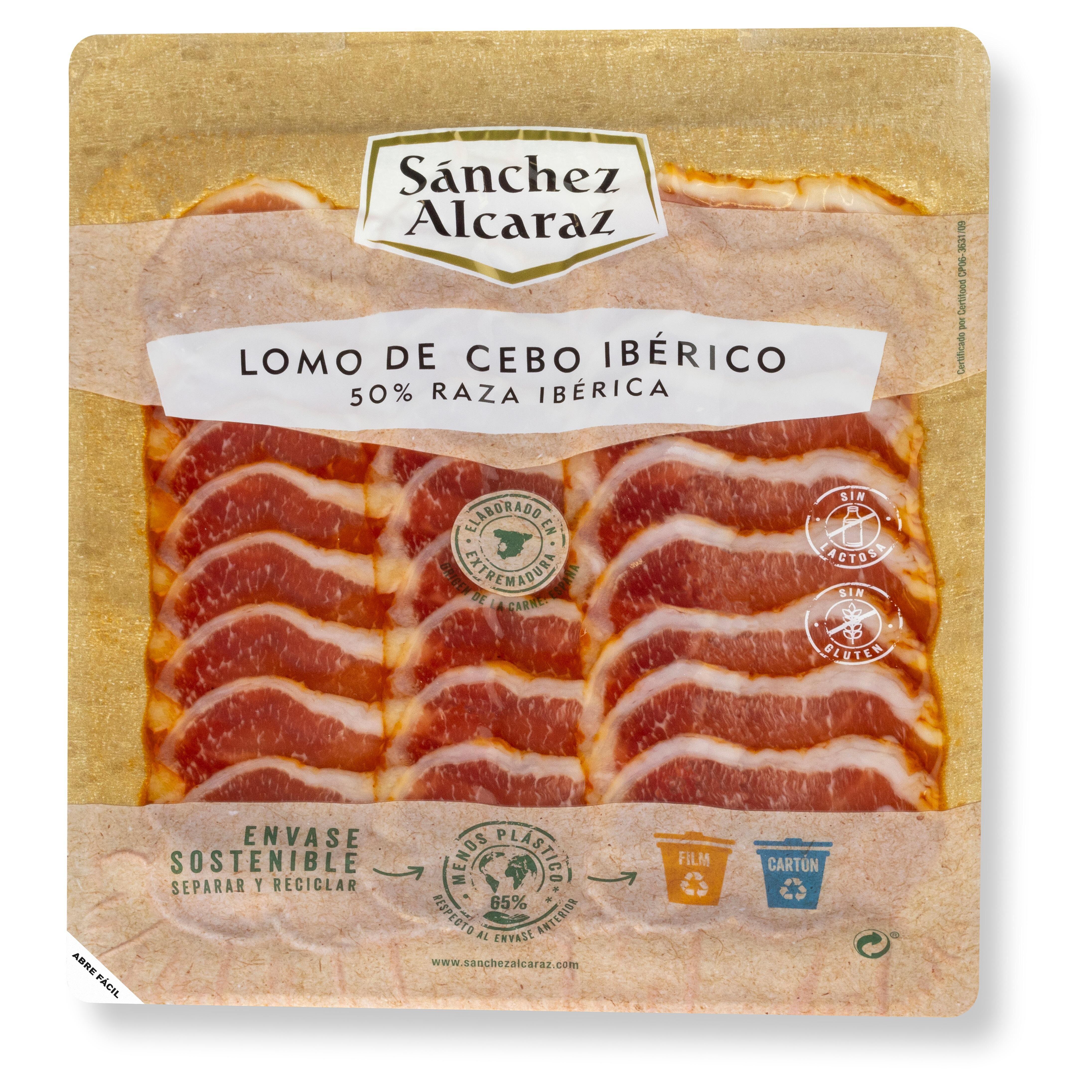 SANCHEZ ALCARAZ Jambon lomo cebo iberico 100g