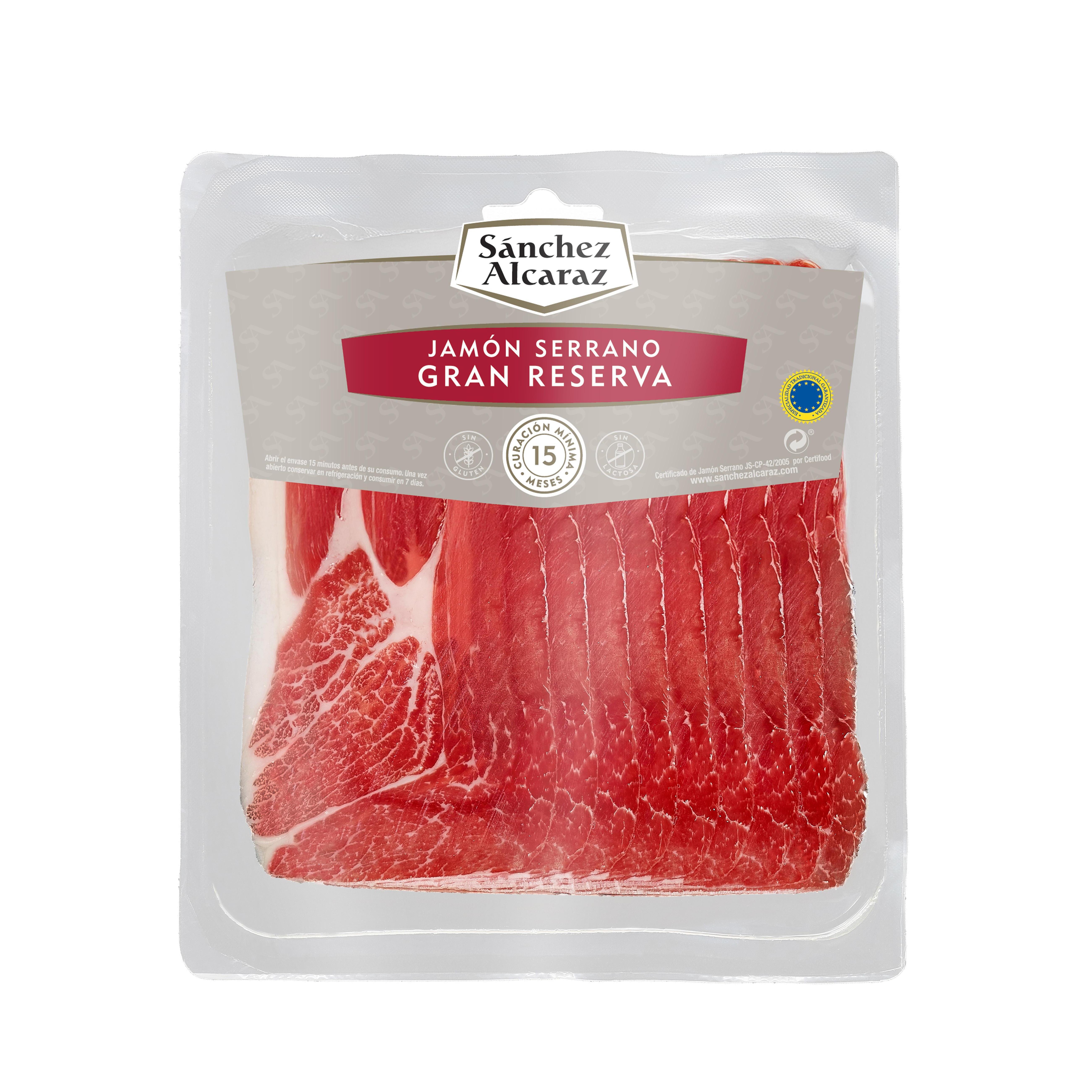 SANCHEZ ALCARAZ Jambon serrano gran reserva 120g