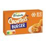 Voir la diapositive 1 : BONDUELLE Croustis de légumes et fromage saveur burger 3 pièces 240g