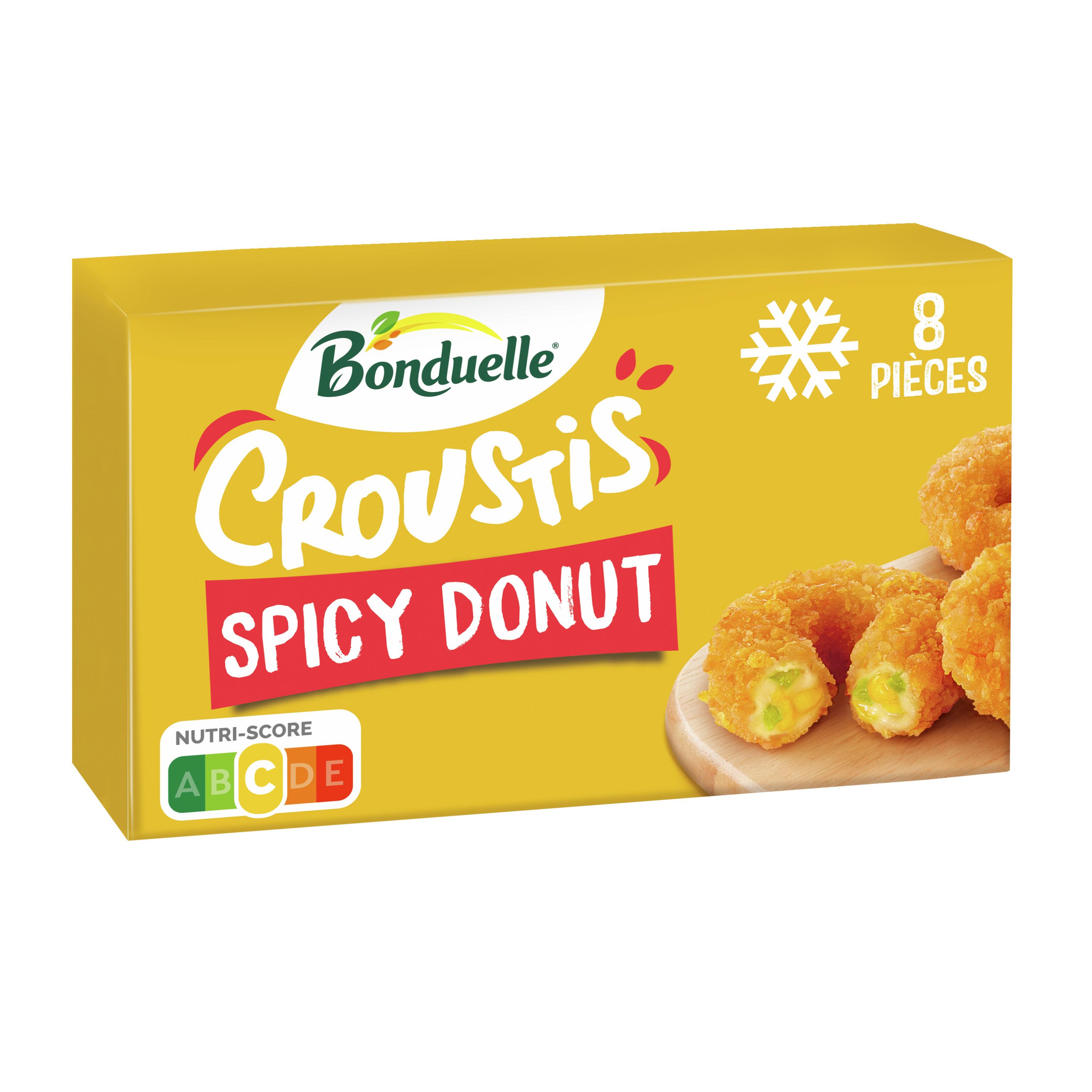 Voir la diapositive 2 : BONDUELLE Mini croustis de légumes et fromage panées préfrites surgelées 8 pièces 200g