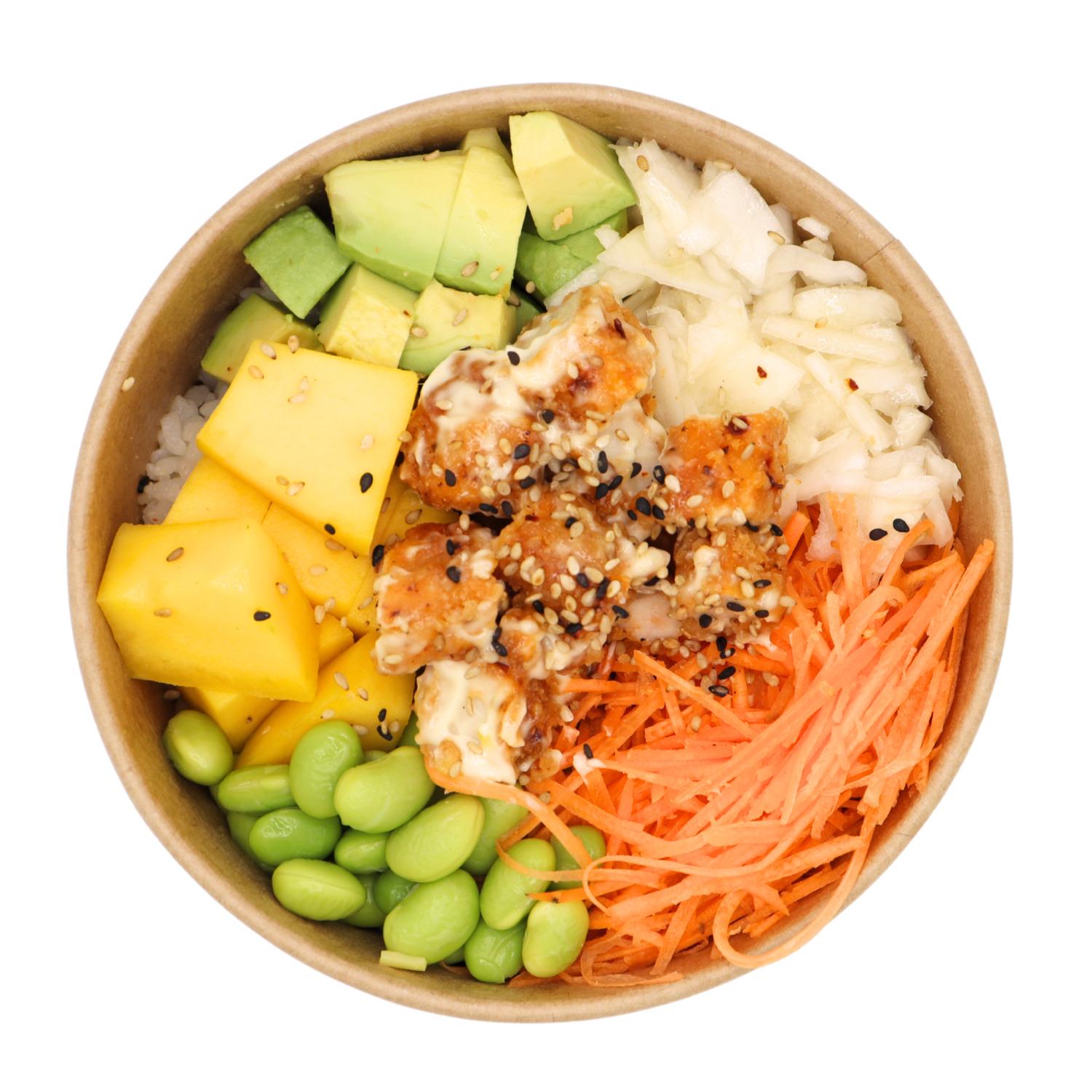 MON CHEF SUSHI Poke Poulet frit 417g