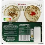 AUCHAN Blinis ambiants x24 200g