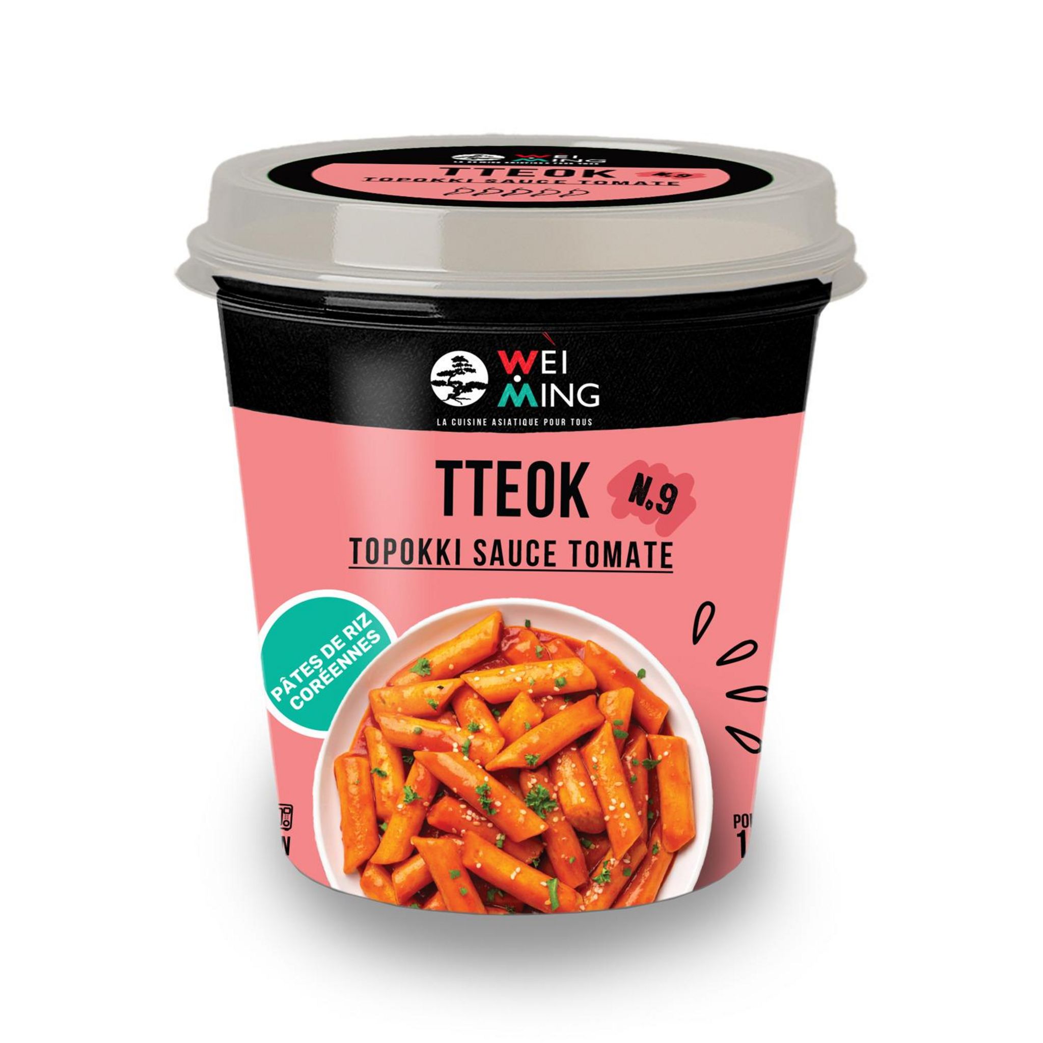 WEI MING Topokki à la tomate 1 portion 120g