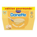 DANETTE Crème dessert saveur vanille 8x125g