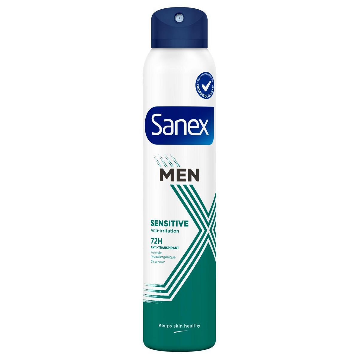 SANEX Men déodorant sensitive 72h 200ml