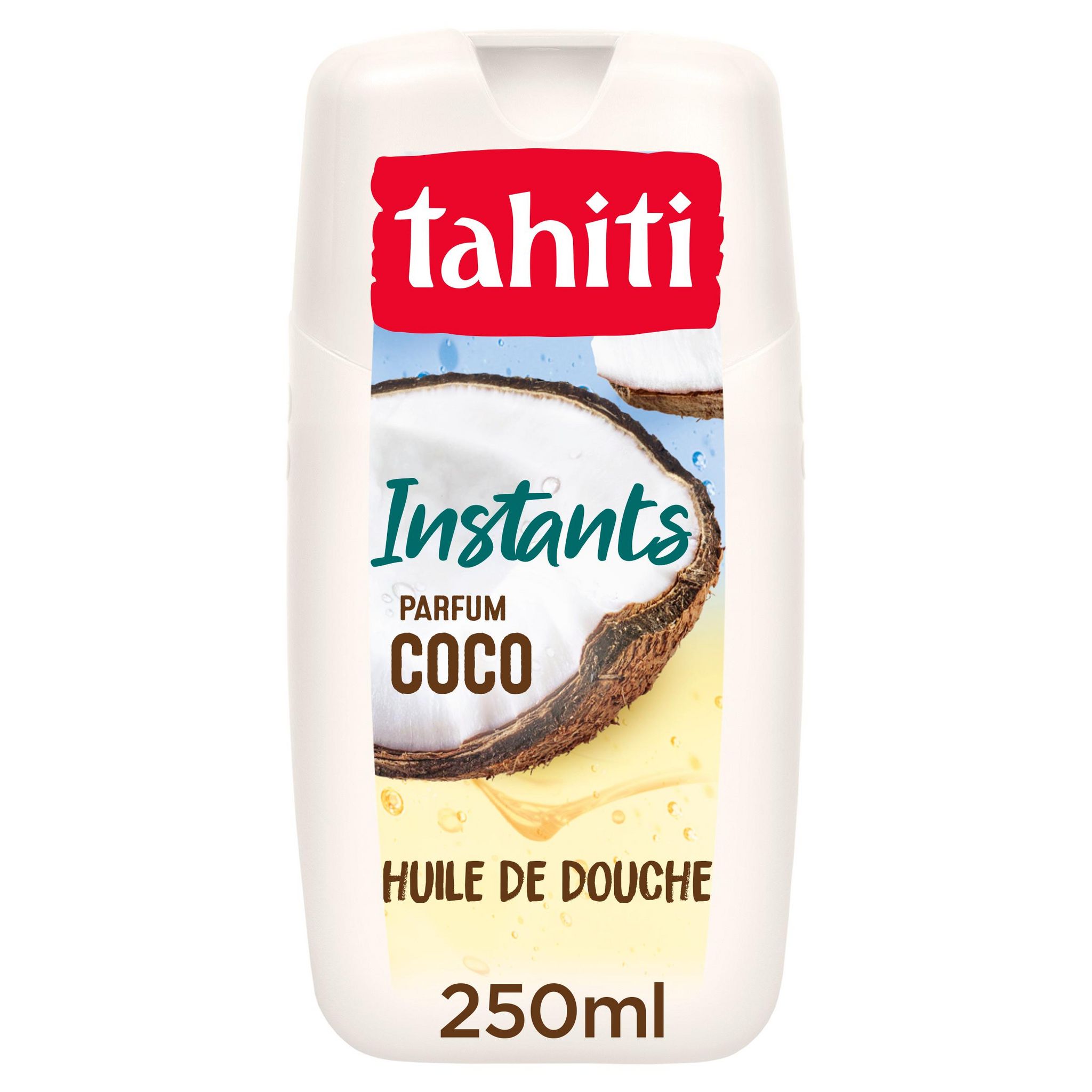 TAHITI Instants Huile de douche parfum coco 250ml