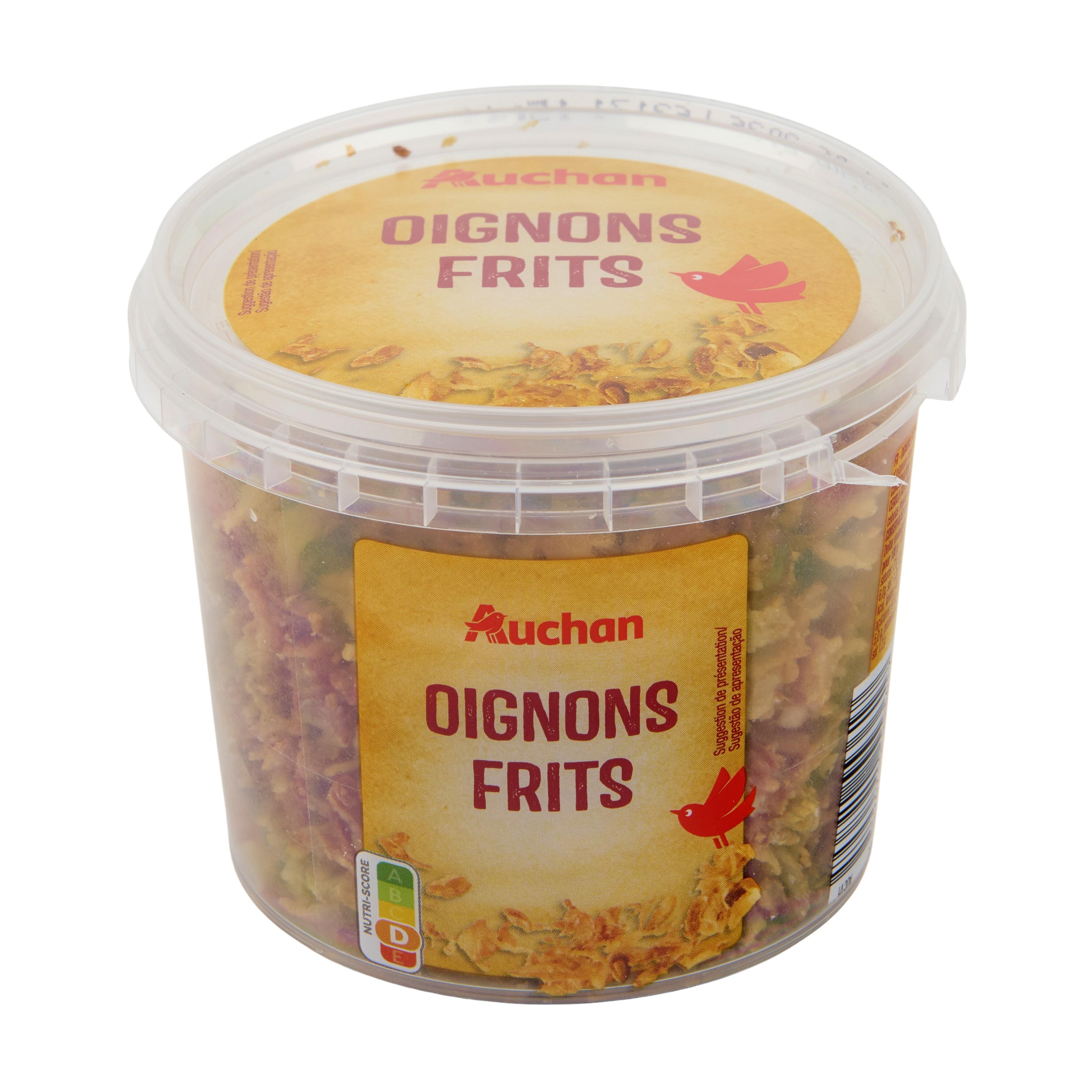 Voir la diapositive 3 : AUCHAN Oignons frits 100g