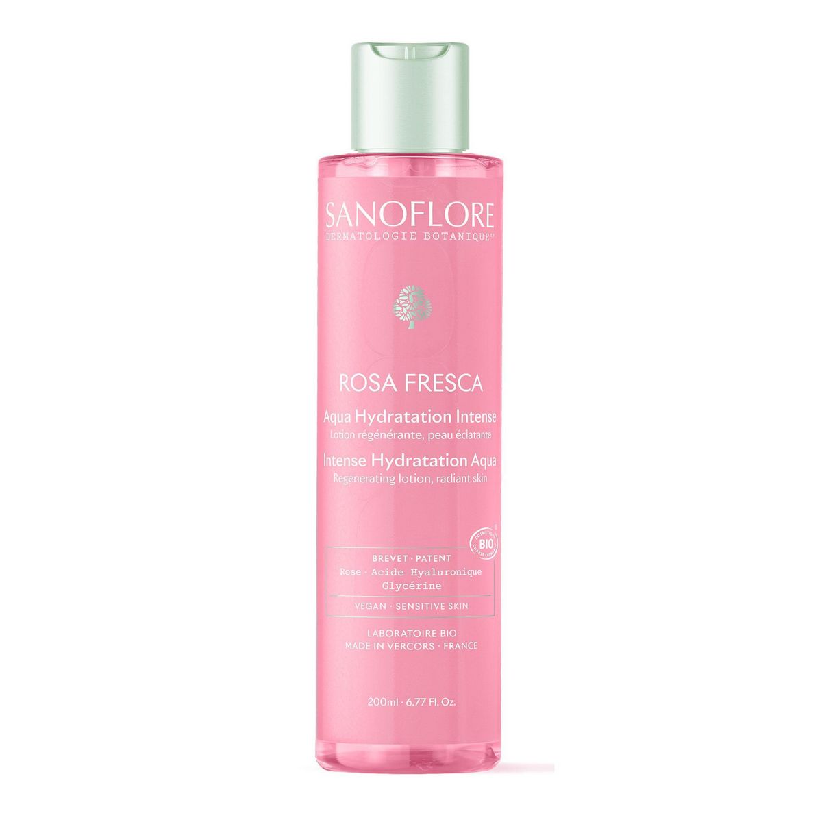 SANOFLORE Rosa Fresca Lotion hydratation intense 200ml