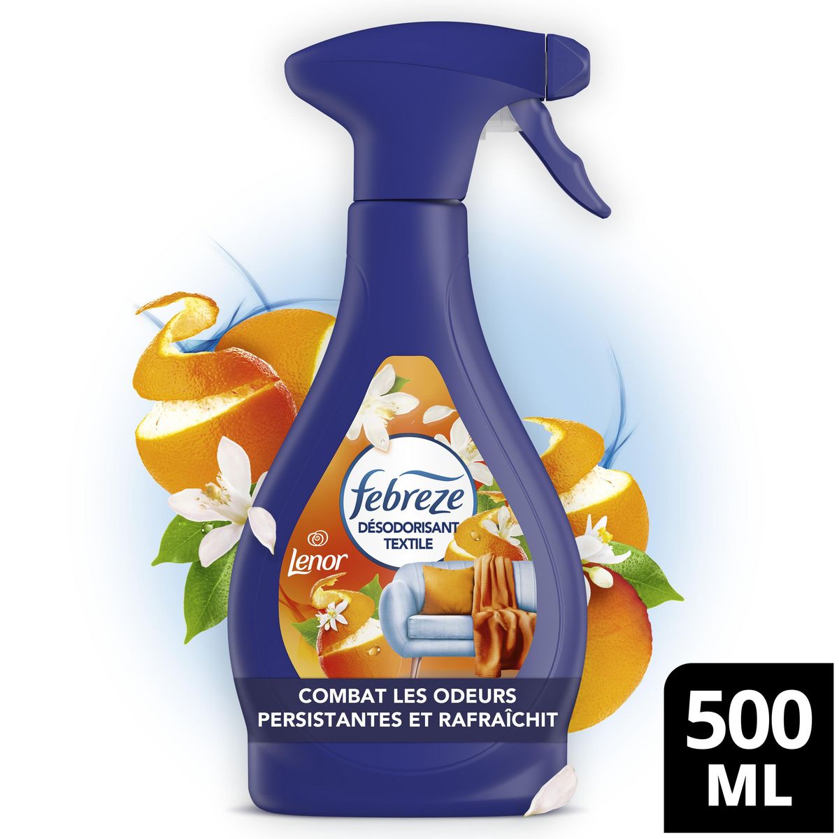 FEBREZE Textile spray désodorisant citron et verveine 500ml