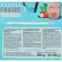 Voir la diapositive 5 : AUCHAN Yaourt brassé fraise au lait de coco 4x100g