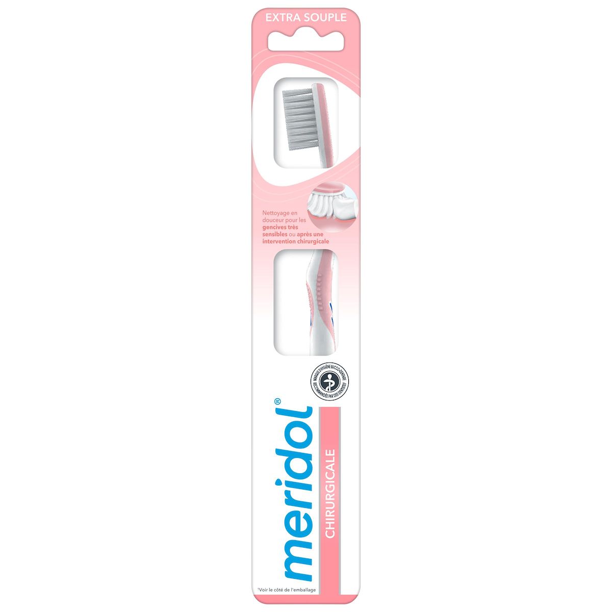MERIDOL Brosse à dents chirurgicale extra souple 1 brosse à dents