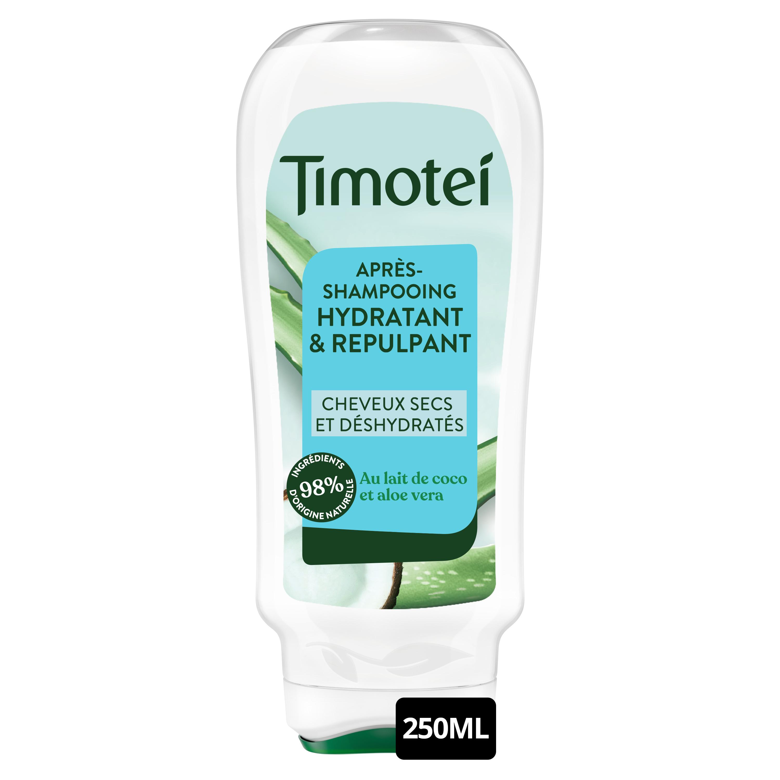 Voir la diapositive 2 : TIMOTEI Après-shampooing hydratant et repulpant 250ml
