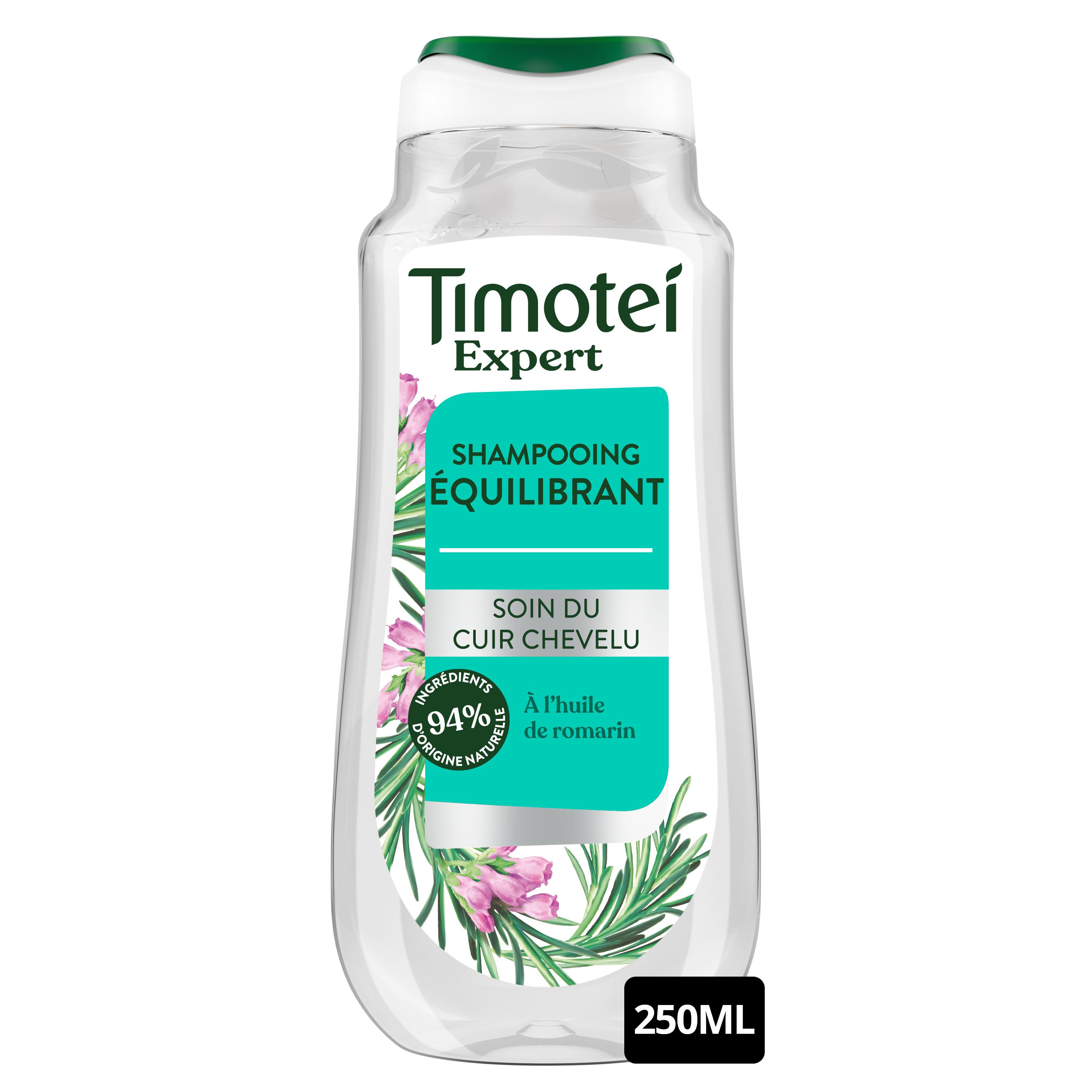 Voir la diapositive 2 : TIMOTEI Expert shampooing équilibrant soin du cuir chevelu 250ml
