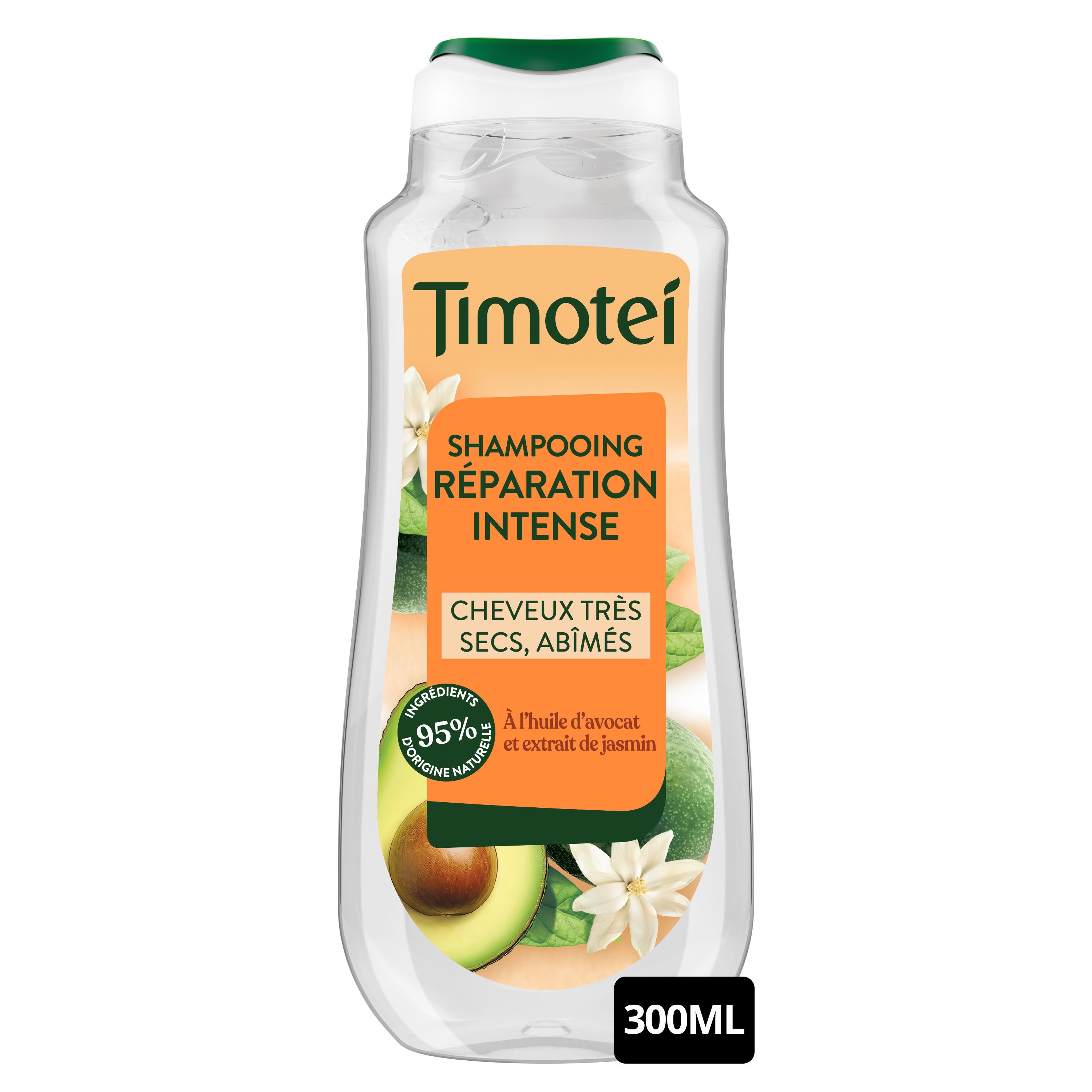 Voir la diapositive 2 : TIMOTEI Shampoing réparation intense pour cheveux très secs et abîmés 300ml