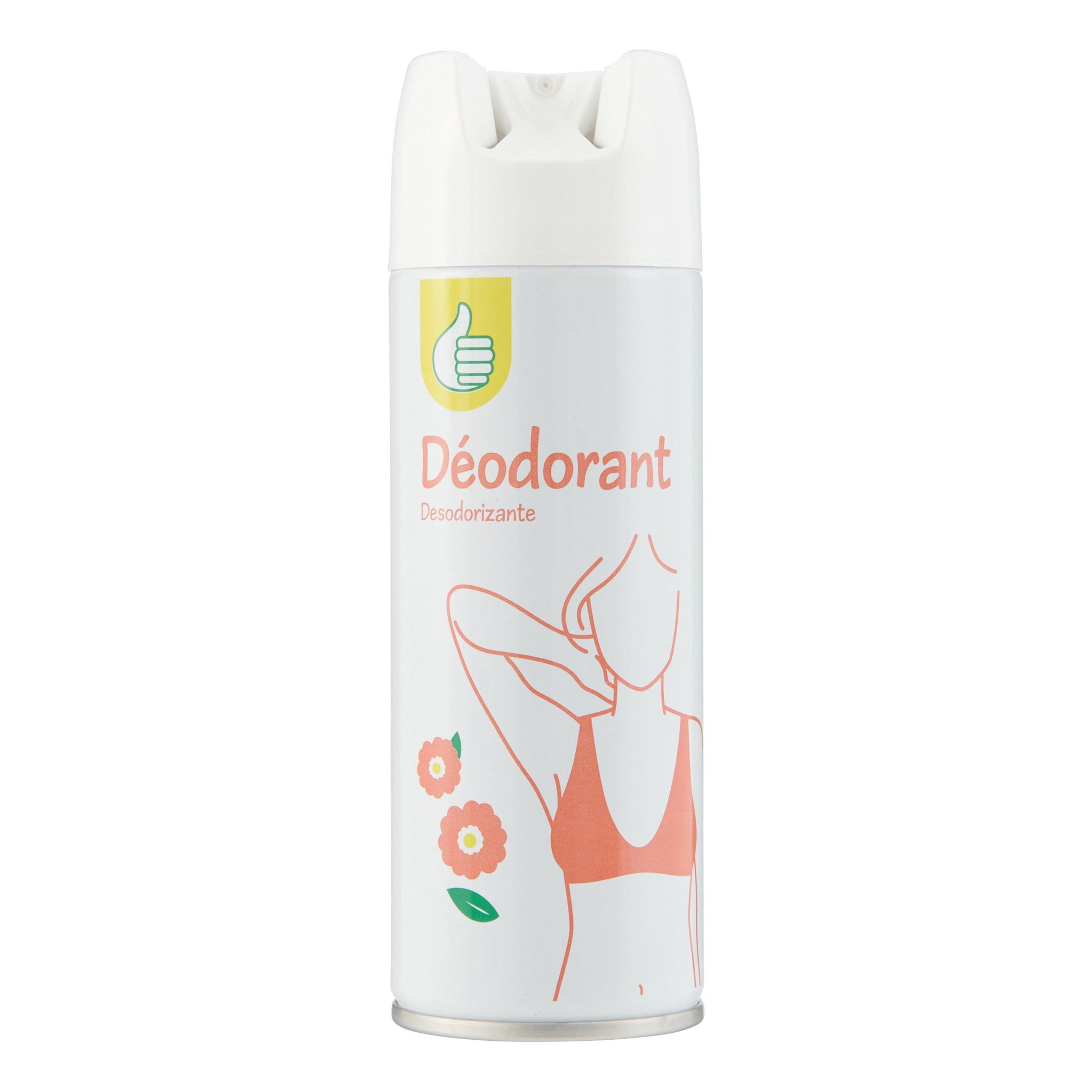 Voir la diapositive 2 : POUCE Déodorant spray 200ml