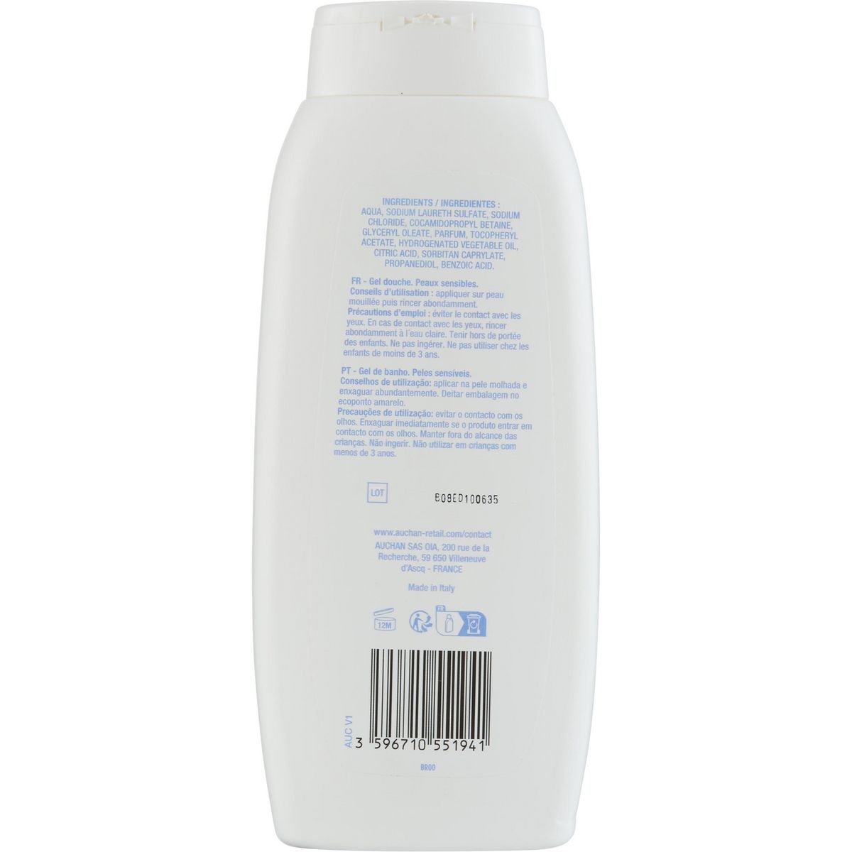 POUCE Gel douche dermo 500ml