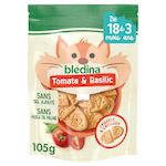 BLEDINA Crackers tomate basilic dès 18 mois 105g