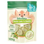 BLEDINA Puzzle à croquer petits pois basilic dès 15 mois 105g