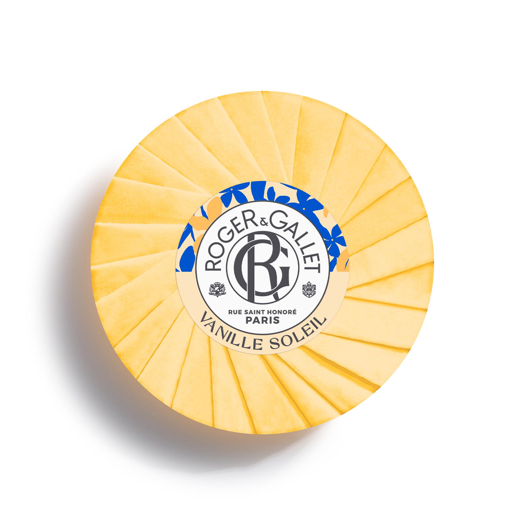 ROGER GALLET Savon bienfaisant parfum vanille soleil 100g