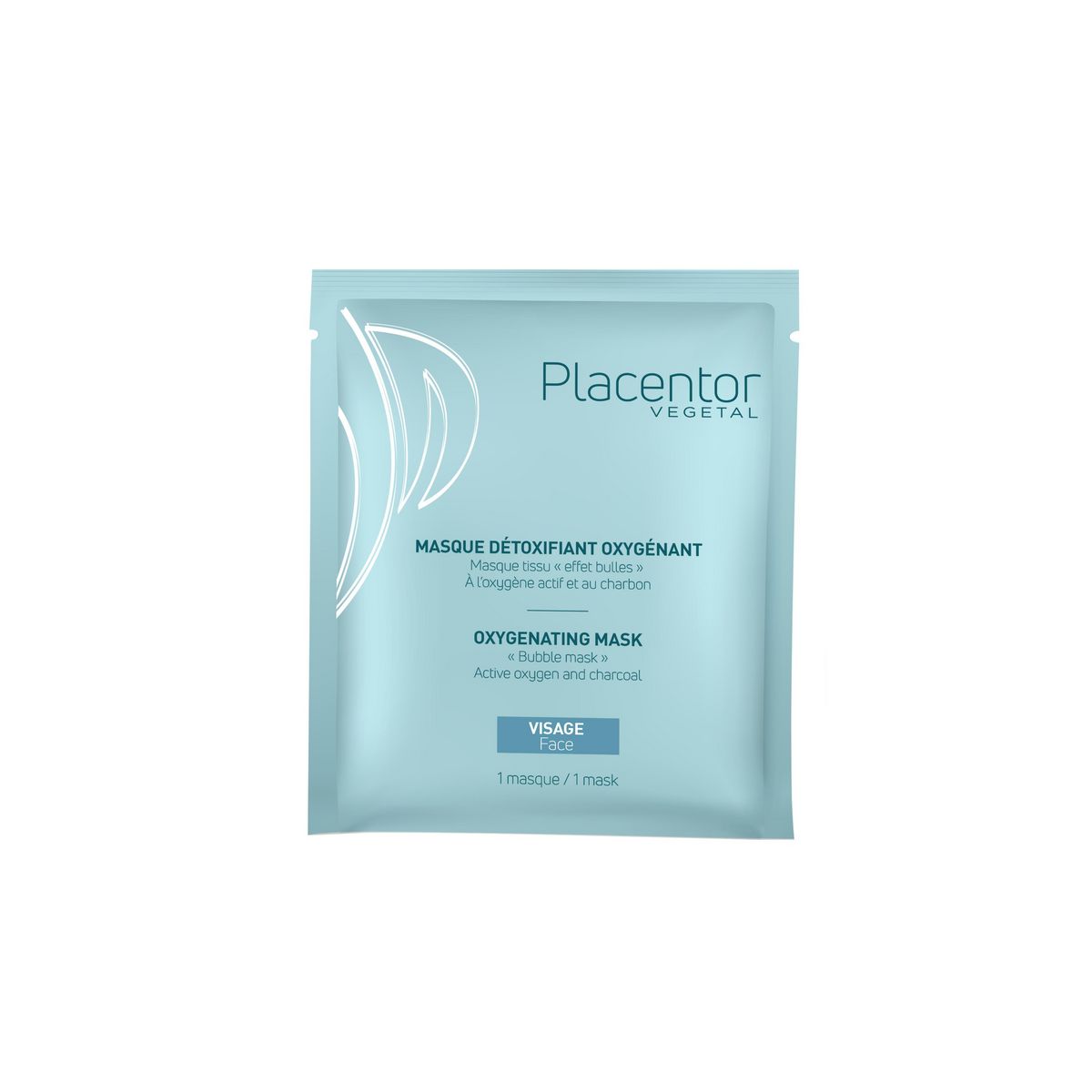 PLACENTOR Masque détoxifiant oxygénant visage effet bubble 20ml