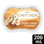 Voir la diapositive 2 : CARTE D'OR Pots de crème glacée vanille et noix de pécan sauce caramel 118g