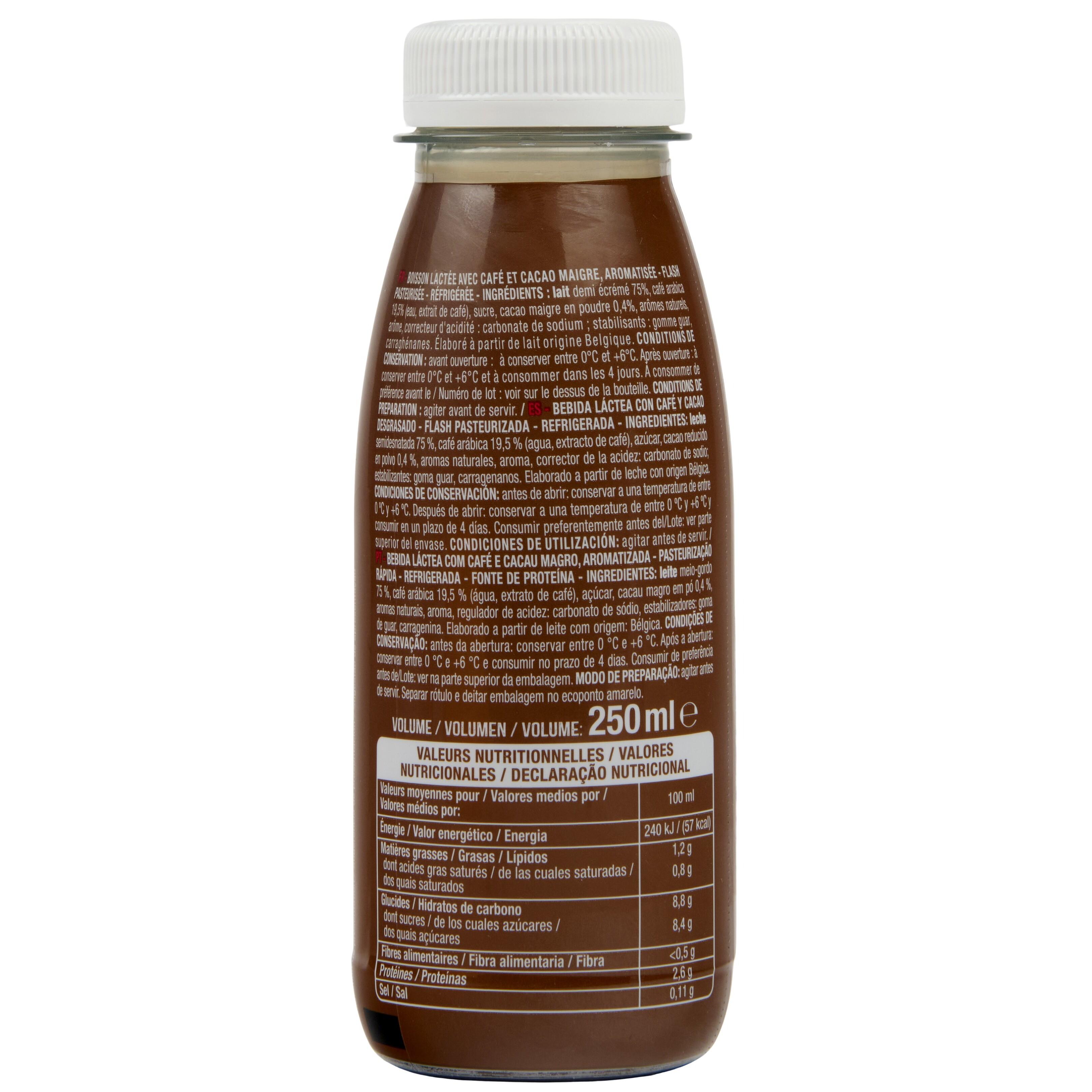 Voir la diapositive 2 : AUCHAN Cappuccino 25cl