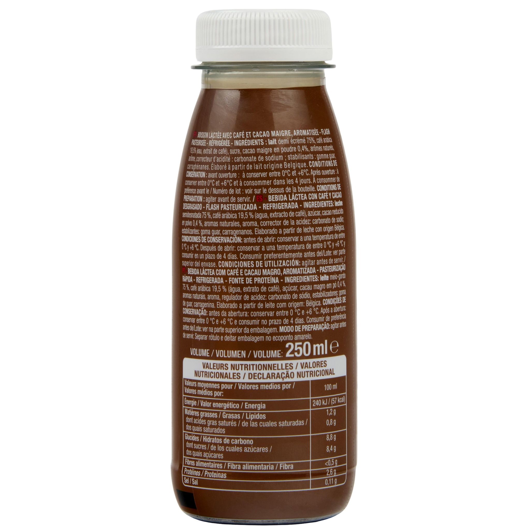 Voir la diapositive 3 : AUCHAN Cappuccino 25cl