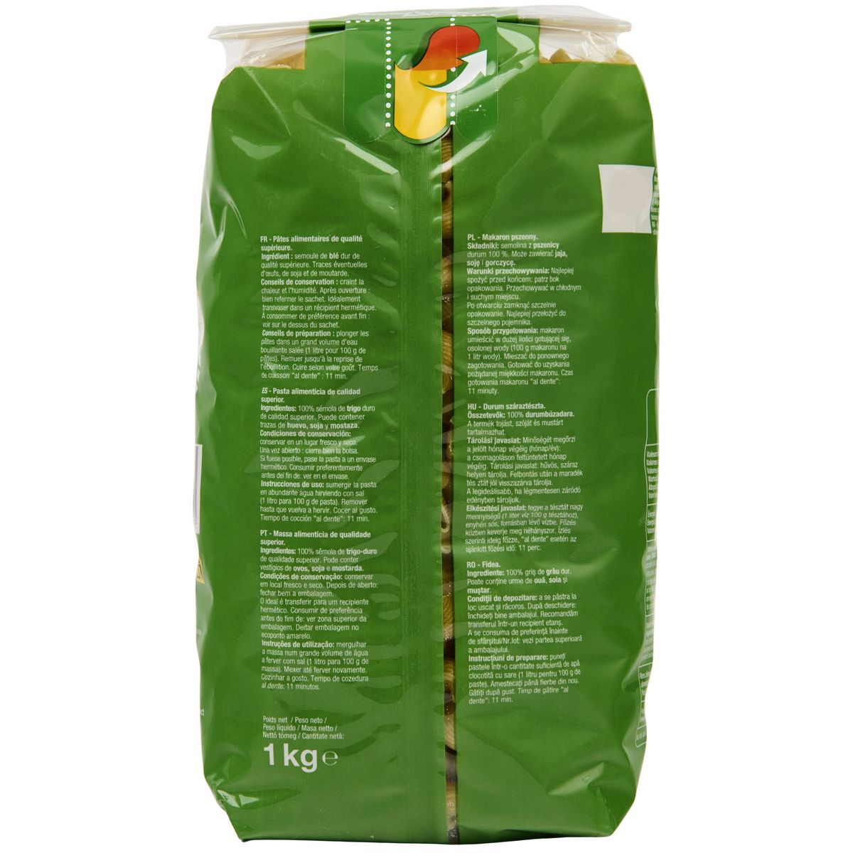 AUCHAN Pipe rigate 1kg