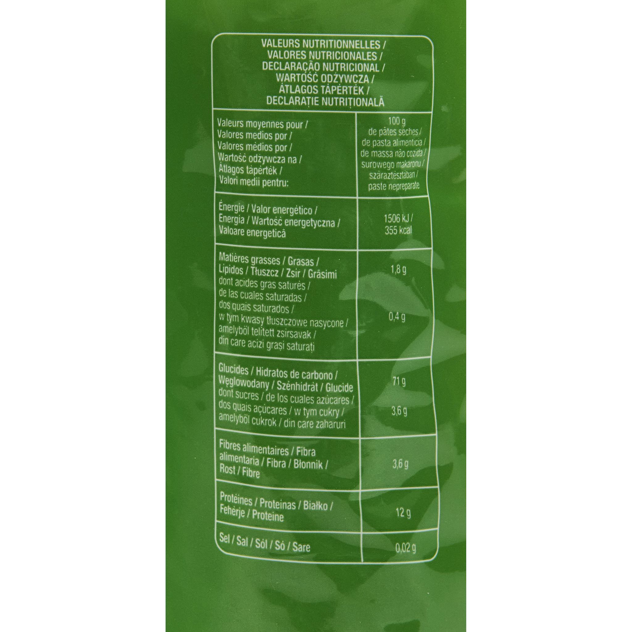 Voir la diapositive 4 : AUCHAN Pipe rigate 1kg